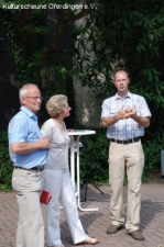Am 02. Juli 2009. wurde bei ihrem Rundgang durch Oferdingen der Oberbürgermeisterin Barbara Bosch das Projekt Kulturscheune Oferdingen vorgestellt.